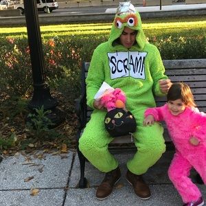 Sesame Oscar the Grouch Halloween costume  L/XL